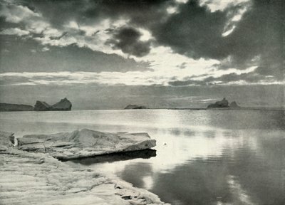 La caída de la larga noche polar, c1910-1913, 1913 de Herbert Ponting