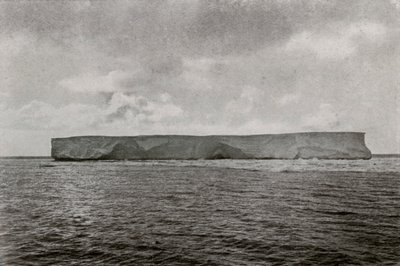 El primer iceberg de Herbert Ponting