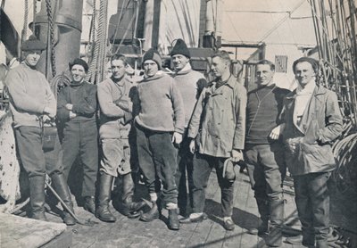 Los oficiales del Terra Nova, viaje de 1912, 1913 de Herbert Ponting