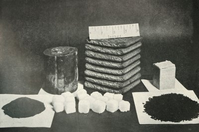 Ración de trineo del Partido Polar: pemmican, galletas, mantequilla, cacao, azúcar y té, 1911, 1913 de Herbert Ponting