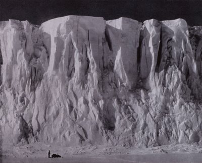 Las murallas del Monte Erebus de Herbert Ponting