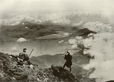 Dos millas sobre las nubes, 1910 de Herbert Ponting