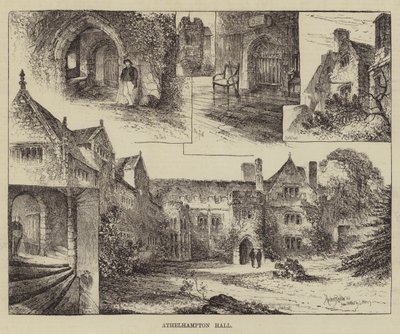 Athelhampton Hall de Herbert Railton