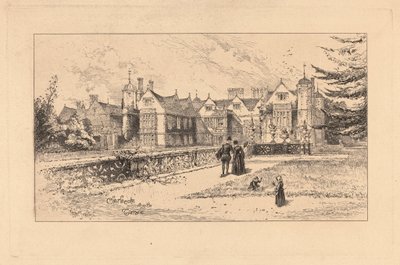 Charlecote desde la terraza de Herbert Railton