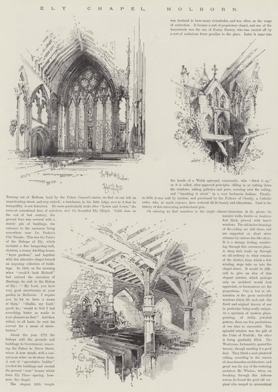Capilla de Ely, Holborn de Herbert Railton