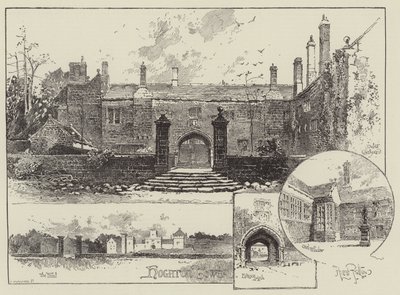 Torre Hoghton en Lancashire de Herbert Railton