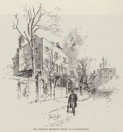 La Casa del Sr. William Morris en Hammersmith de Herbert Railton