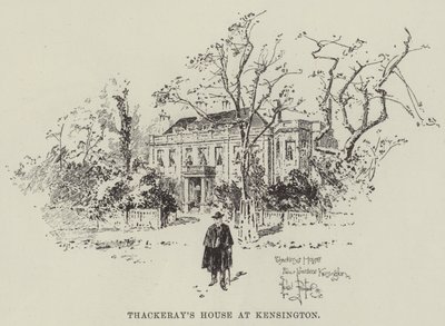La Casa de Thackeray en Kensington de Herbert Railton