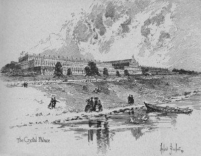 El Palacio de Cristal en Hyde Park, Londres, 1851, 1891 de Herbert Railton