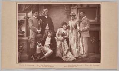 "Una racha de suerte", en el teatro Drury Lane de Herbert Rose Barraud
