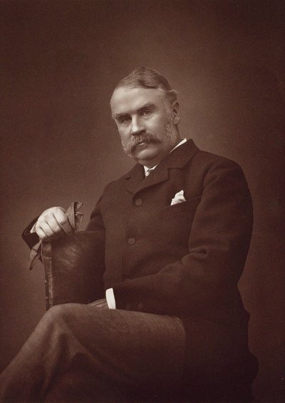 Retrato de Sir William Schwenck Gilbert 1836-1911 de Herbert Rose Barraud