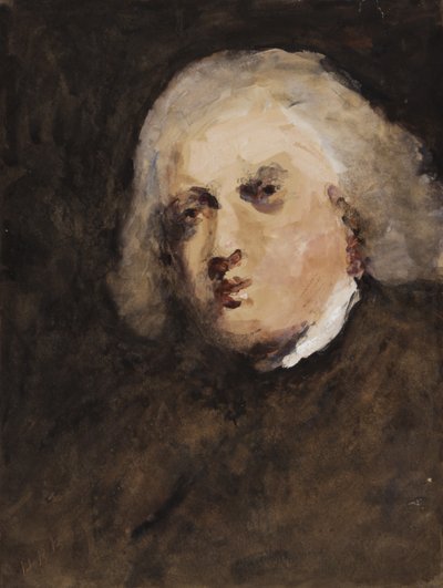 Dr. Johnson, después de Reynolds de Hercules Brabazon Brabazon