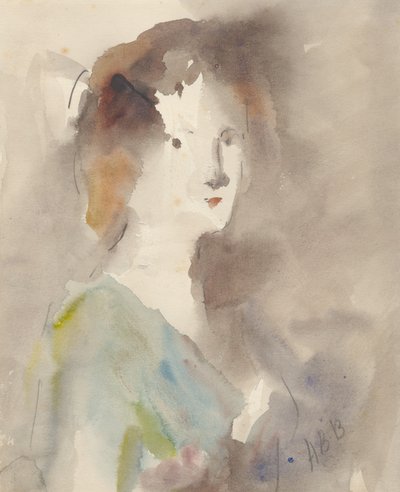 Retrato de una mujer de Hercules Brabazon Brabazon