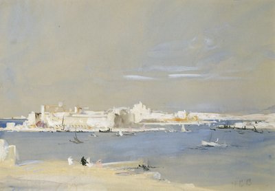 El puerto, Valetta, Malta de Hercules Brabazon Brabazon