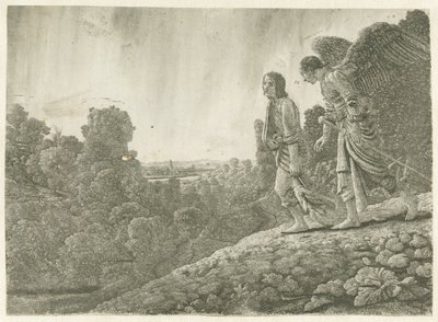 Tobías y el ángel de Hercules Segers