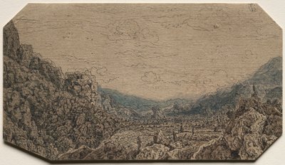 Valle cerrado, c. 1623-30 de Hercules Seghers