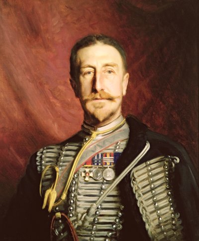 Coronel Frederick Richard Thomas Trench-Gascoigne DSO de Herman Gustave Herkomer