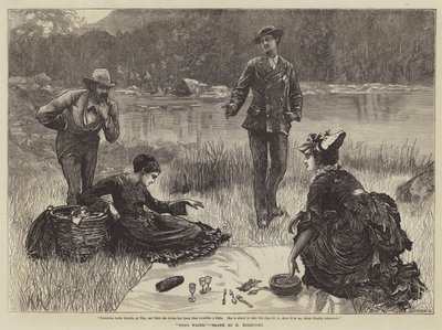 La apuesta de Tita de Herman Gustave Herkomer