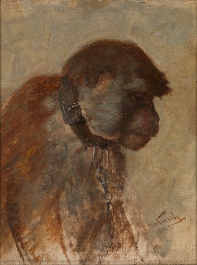 Meditación, 1885 de Herman Hartwich