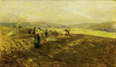 Recolectores de patatas de Herman Hartwich
