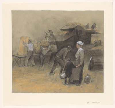 cosecha de granos de Herman Heijenbrock (possibly)