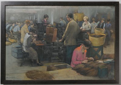 La primera máquina de cigarros en los Países Bajos. de Herman Heijenbrock