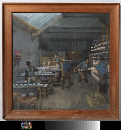 La antigua fábrica de cerámica 