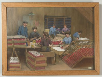 Envasado de harina de patata de Herman Heijenbrock