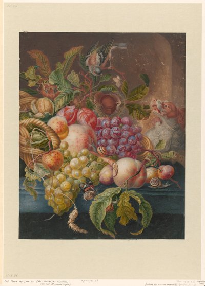 Bodegón de frutas de Herman Henstenburgh (possibly)