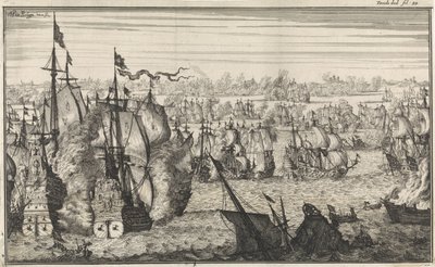 Batalla de Duins, 1639 de Herman Padtbrugge