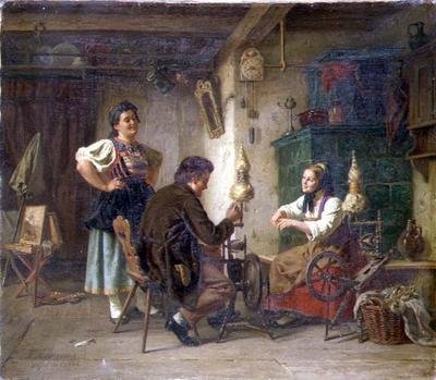 La hilandera justa de Herman Sondermann
