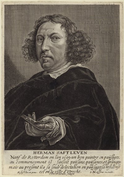 Retrato de Herman Saftleven el Joven de Herman the Younger Saftleven