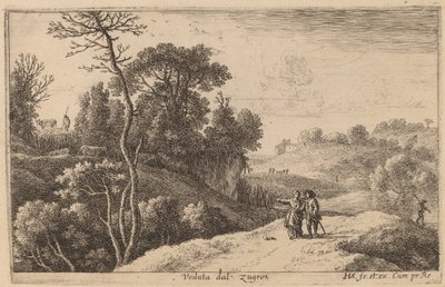 Primera Vista de Zugro de Herman van Swanevelt