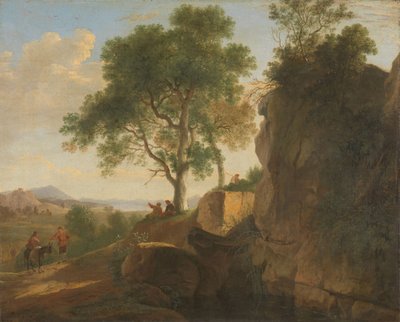 Paisaje italiano de Herman van Swanevelt