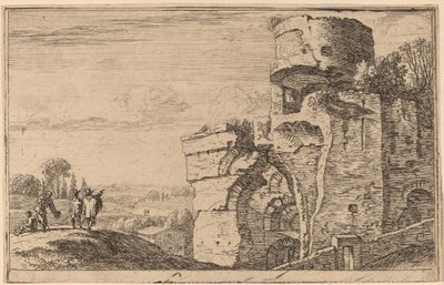 Ruinas en la Colina Palatina de Herman van Swanevelt