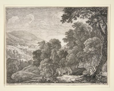 La Cueva, del set La Huida a Egipto de Herman van Swanevelt