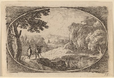 La casa en la roca de Herman van Swanevelt