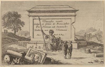 Página de título de Herman van Swanevelt