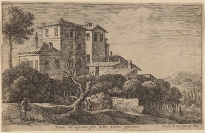 Vista del Viñedo de la Villa Mamsrona de Herman van Swanevelt