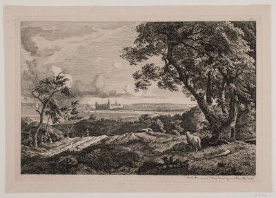 Parte de la playa entre Hellebæk y Helsingør de Hermann Carmiencke