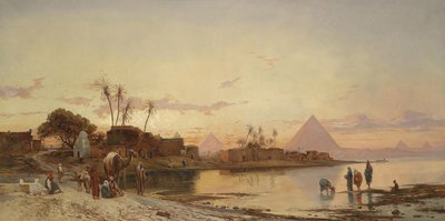 Las orillas del Nilo de Hermann David Salomon Corrodi