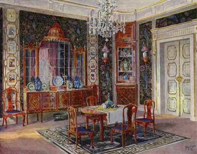 Comedor (litografia color) de Hermann Gerson
