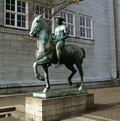 El jinete, 1908 de Hermann Hahn