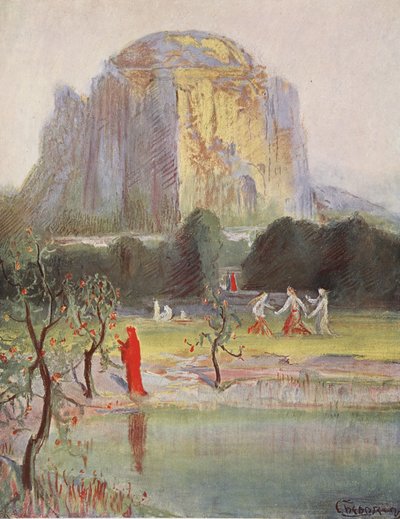 El jardín de Freia, 1906 de Hermann Hendrich
