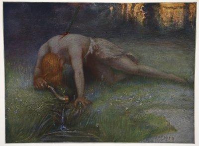 La muerte de Sigfrido, 1906 de Hermann Hendrich