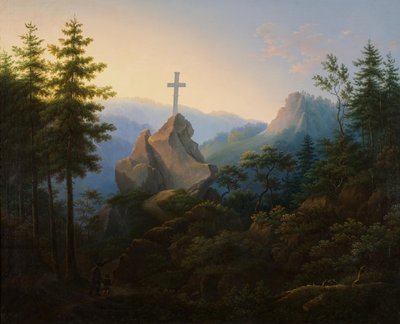 Ilsenstein, a los pies del Brocken, en los montes Harz de Hermann Josef Neefe
