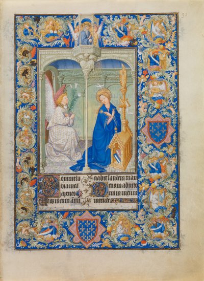 Las Bellas Horas de Juan de Francia, duque de Berry de Hermann Limbourg