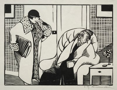 Abuela, hoy fue apasionante la clase sobre Malthus. de Hermann Paul