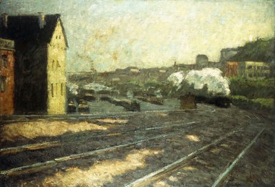 Entrando en la estación de Hermann Pleuer