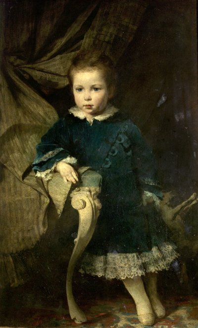 Retrato de un niño de Hermann Schneider